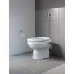 Duravit Durastyle Abattant WC avec couvercle 37.3x43x4.3cm synthétique blanc brillant SW242800