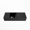 Mondiaz TYNE fontein - 60x23x12cm - wasbak links - 1 kraangat - solid surface Urban mat SW704680