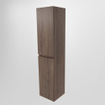 Mondiaz AIVY Armoire colonne 160x35x35cm - sans poingées - softclose 2 portes tournantes - Mocha mat SW890613