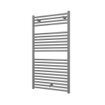 Plieger Vulcano EL elektrische radiator - Nexus zonder thermostaat - 111.1x60cm - 600 watt - zilver metallic SW796452