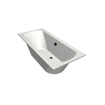 Xenz Lagoon Duobad - 170x75x53 - afvoer Midden - acryl - wit SW102938