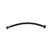 FugaFlow Eccelente Robinet d'arrêt d'angle avec flexible - flexible de 30 cm - 1/2""x3/8"" - noir mat SW1469191