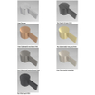 IVY Pact Regendoucheset - opbouw - 20cm slim hoofddouche - staafmodel handdouche - Geborsteld mat goud PVD SW1034830