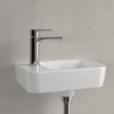 Villeroy & Boch O.novo lave-mains 36x25cm - 1 trou de robinet à gauche sans trop-plein blanc SW448501
