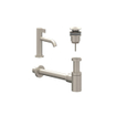 IVY Fonteinset - opbouw - laag - always open plug - Geborsteld nickel PVD SW1031751