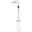 Grohe Vitalio Comfort 250 Douche pluie - thermostatique - pomme de douche 1 jet - douchette 2 jets - chrome SW1028082