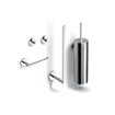 Clou Flat Set d'accessoires WC - 4 pièces - chrome SW767720