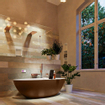 MONDIAZ FLOAT Baignoire îlot - 170x80cm - Rouille/talc SW491501