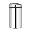 Brabantia Touch Bin Afvalemmer - 60 liter - brilliant steel SW1117342