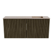 Mondiaz JOYA-DLUX 90cm toiletmeubel - kleur Shadow - Wastafel FAYE positie Rechts Zonder kraangat kleur Saba. SW1425121