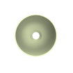 Arcqua Olivia Waskom - 22x22cm - rond - opbouw - mat pastel groen SW1447225