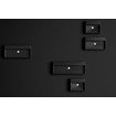 Clou Wash Me lavabo 50x42cm sans bonde Céramique Noir mat SW9255