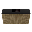 Mondiaz JOYA 80cm toiletmeubel - kleur Dusk - Wastafel FAYE positie Midden Zonder kraangat kleur Urban. SW1421648
