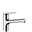 HansGrohe Zesis M33 Mitigeur cuisine 150, douchette extractible, 2jet, sBox light SW773881