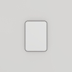 HCK Miroir Deco Arrondi Noir 40x55cm 3cm SW1102386