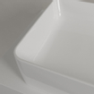 Villeroy & Boch Collaro Lavabo à poser rectangulaire 56x36cm sans trop-plein ni trou de robinet Ceramic+ Blanc SW358360