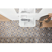 Villeroy & Boch O.novo lave-mains 36X25cm 1 trou de robinet gauche avec trop-plein céramique + blanc SW448500