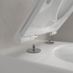 Villeroy & Boch Universo WC suspendu - 56x37x36cm - twistflush - à fond creux - abattant - Ceramic+ - blanc SW762347