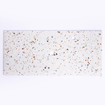 Saniclass Tops Topblad - 100x1.8x46cm - 1 afvoer - 1 kraangat - Terrazzo SW915232