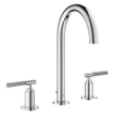 Grohe Atrio private collection wastafelkraan - L-size - 3gats - opbouw - chroom SW930031