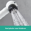 Hansgrohe Jocolino jocolino douchette à main enfant zebra 2j Blanc SW651017