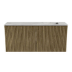 Mondiaz JOYA-DLUX 90cm toiletmeubel - kleur Dusk - Wastafel FAYE positie Rechts 1 kraangat kleur Glace. SW1423173