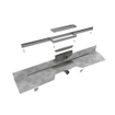 Easy drain M-line douchegoot 120cm complete set waterslot 30 mm rvs SW96786