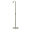 Fortifura Outdoor Douche extérieur amovible - Inox 316 - douche pluie - Inox brossé SW1159503
