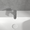 Villeroy & Boch Dawn Corps encastré pour robinet de lavabo à trois trous - pour montage mural Rond - Laiton SW995535