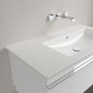 Villeroy & Boch Venticello Lavabo pour meuble - cuve à droite sans trou de robinet - 100x50cm - trop-plein - céramique - blanc 1025137