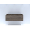HR badmeubelen matrix meuble sous lavabo 120 cm 1 tiroir. poignée en couleur espresso SW530223