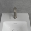 Villeroy & Boch Loop & Friends Eengreeps wastafelkraan - Matt Brushed Nickel (RVS) SW974143