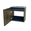 Mondiaz JOYA-DLUX 40cm toiletmeubel - kleur Shadow - Wastafel FAYE positie Rechts 1 kraangat kleur Oza. SW1425018