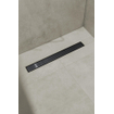 FugaFlow Eccelente Anta caniveau de douche - 90cm - grille fermée - bride de sol - Gunmetal PVD brossé SW1467931