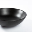 QeramiQ Dely Vasque - 40x40x15cm - rond - céramique - mat noir SW1102405