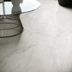 SAMPLE Edimax Astor Velvet White Vloer- en wandtegel gerectificeerd Marmerlook Mat Wit SW735644