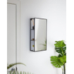 Umbra Cubiko Miroir 13x30x62cm acier noir SW539661