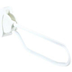Handicare Handicare Linido barre de WC rabattable 80cm inox blanc 0606176