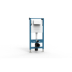 QeramiQ Réservoir encastré avec cadre - commande frontale - double chasse SW1448813