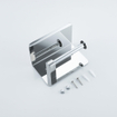 Fortifura Calvi - toiletrolhouder - met plateau - chroom (licht beschadigd) OUTLETSTORE STORE43793