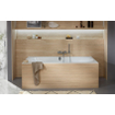 Villeroy & Boch Oberon 2.0 baignoire rectangulaire 170x75cm - duo blanc SW209463