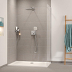 GROHE QuickFix Precision SmartControl inbouw douchesysteem met Vitalio Rain Mono 310 Cube hoofddouche chroom SW1120186