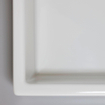Duravit Lavabo 13.5x47cm 1 trou pour robinet rectangulaire céramique Blanc SW116944