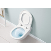 Villeroy & Boch Subway 3.0 WC suspendu - 56cm - cuvette profonde - twistflush - antibactérien - avec abattant Saniclass quickrelease et softclose - blanc alpin brillant SW1381763