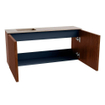 Mondiaz JOYA-DLUX 90cm toiletmeubel - kleur Ruby - Wastafel FAYE positie Links Zonder kraangat kleur Saba. SW1425598