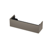 INK Wastafelonderkast - 140x45x37.6cm - 1 lade - push to open - met recht opdekfront - MDF lak - Mat taupe SW439236