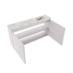 MONDIAZ TURE-DLUX Meuble de toilettes 100cm Cale. EDEN lavabo Glace position droite. Avec 1 trou de robinet. SW1103261