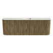 Mondiaz JOYA-DLUX 123.2cm toiletmeubel - ronding links en rechts kleur Dusk - Wastafel FAYE positie Midden Zonder kraangat kleur Ostra. SW1423458
