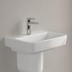 Villeroy & Boch O.novo Lave-main WC 50x16x13.5cm 1 trou de robinet sans trop-plein Blanc Alpin SW448392