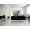 SAMPLE Fap Ceramiche Roma Statuario - Carrelage sol et mural - rectifié - aspect marbre - Blanc/Noir mat (noir) SW736359